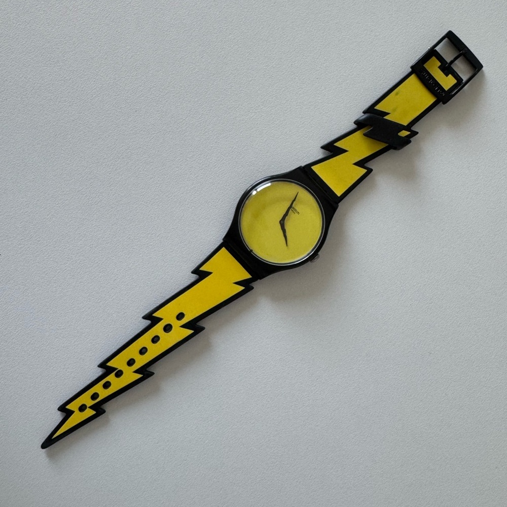 Swatch x Jeremy Scott Thunderbolt Watch